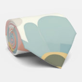 Boho Flower Floral Custom – Elegant Fashion Krawatte (Gerollt)