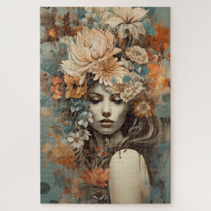 BOHO Flower Girl Puzzle