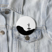 Boho Flower pot on table Button (Beispiel)