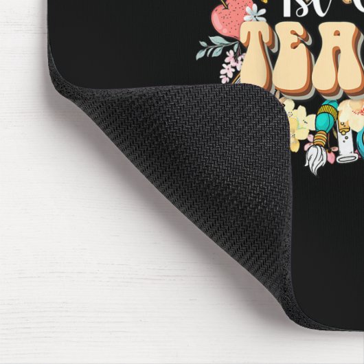 Boho Flowers 1st Grade Teacher Appreciation Back T Mousepad (Ecke)