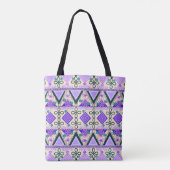 Boho-Folk-Art-Tasche Tasche (Rückseite)