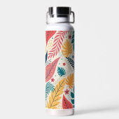 Boho Folk Art Wasserflasche Trinkflasche (Rückseite)