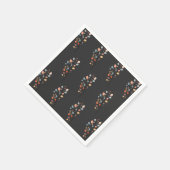 Boho Folk Herbst Herbstleaf Erntedank Serviette (Ecke)