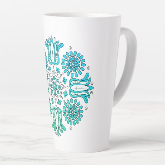 Boho Folk Milchtasse (Rechte Ecke)