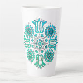 Boho Folk Milchtasse (Vorderseite)