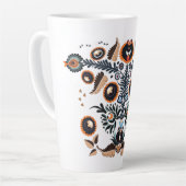 Boho-Folk-Muster Milchtasse (Linke Ecke)