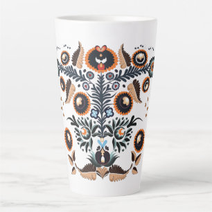Boho-Folk-Muster Milchtasse
