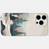 Boho Forest Landscape Artwork Case-Mate iPhone Hülle (Rückseite (Horizontal))