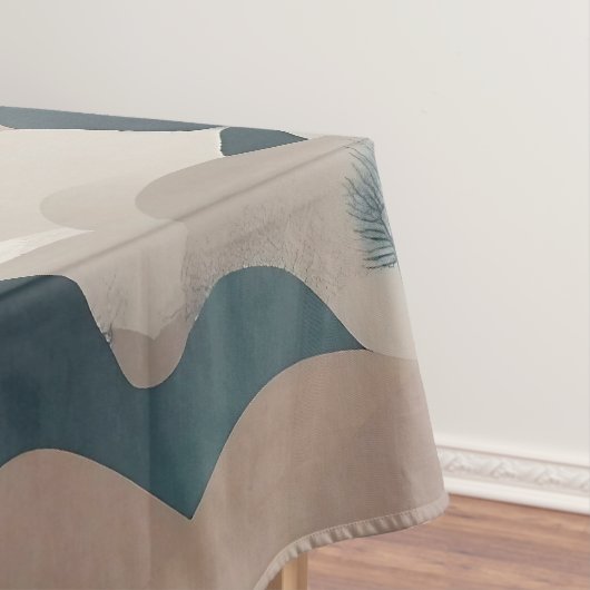 Boho Forest Landscape Artwork Tischdecke (Beispiel)