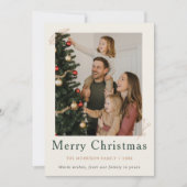 Boho Foto Collage Was für ein Jahr Weihnachten (Vorderseite)