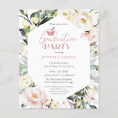 Boho Foto Pharmacy School Graduation Party Einladu (Vorderseite)