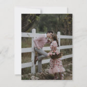 BOHO FOTO RETTE DATES - Pampas Grass Burgund (Rückseite)