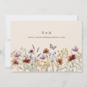 Boho-Foto Save-the-Date Save The Date (Rückseite)