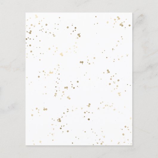 Boho Foto | Terracotta Wedding Save the Date (Rückseite)