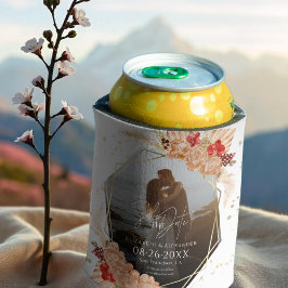 Boho Foto | Terracotta Wedding Save the Date Dosenkühler