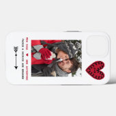 Boho Foto Verlobung Ankündigung Case-Mate iPhon Case-Mate iPhone Hülle (Rückseite (Horizontal))