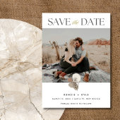 Boho Foto Wedding Save the Date