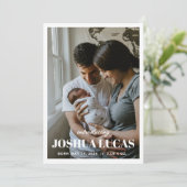 Boho Foto Wedding Save the Date Card Einladung (Stehend Vorderseite)