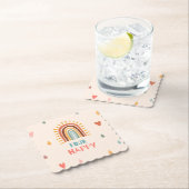 Boho Four Vurth Birthday Rainbow Untersetzer (Vor Ort)