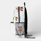 Boho Fox Bedruckter Rucksack (Rechts)