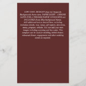 Boho FOX Brautparty Woodland Feathers Floral (Rückseite)