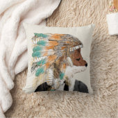 Boho Fox Groom Kissen (Decke)