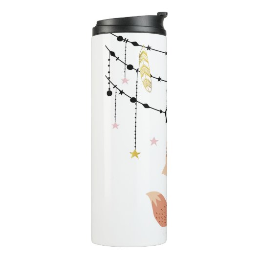 Boho Fox Thermosbecher (Nach links gedreht)
