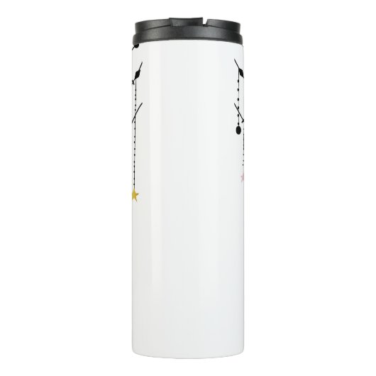 Boho Fox Thermosbecher (Rückseite)