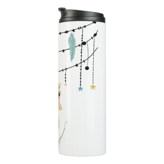 Boho Fox Thermosbecher (Nach rechts gedreht)