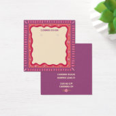 Boho Frame Earring Necklace Juwelier Display Card (Schreibtisch)