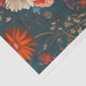 Boho French Poodle Portrait Decoupage Seidenpapier (Ausschnitt)