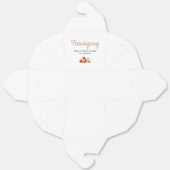 Boho Friendsgiving Modern Erntedank Leftovers Geschenkschachtel (Ungefaltet)