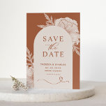 Boho Frische Pasta machen Save The Date<br><div class="desc">Datum freihalten! Mit dieser individuell gestaltbaren Ankündigung Datum freihalten-Karte können Sie Ihre Hochzeitszeit bei Familie und Freunden bekannt geben. Es zeigt botanische Linien-Kunstdarstellung und klassische Typografie. Personalisieren Sie diese blumengeschmückte Save the Date-Karte, indem Sie Ihre eigenen Namen, Datum, Ort und andere Details hinzufügen. Diese boho-Save the Date-Karte ist ideal für...</div>