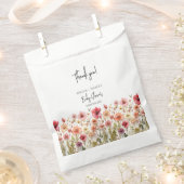 Boho frischen Blume Babydusche Geschenktütchen (Ausgeschnitten)