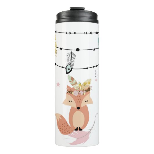 Boho Fuchs Thermosbecher (Vorderseite)