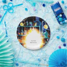 Boho Fun Chemistry Scientist Birthday Pappteller