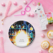 Boho Fun Chemistry Scientist Birthday Pappteller (Party)