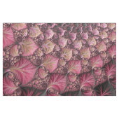 Boho Funky Eclectic Pink Black Abstrakt Fraktal Stoff (Fat Quarter (45,7 x 55,9 cm))