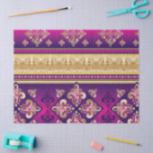 Boho Funky Trendy Retro abstraktes Muster Seidenpapier (Basteln)