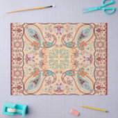 Boho Funky Trendy Retro abstraktes Muster Seidenpapier (Basteln)