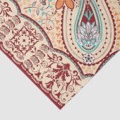 Boho Funky Trendy Retro abstraktes Muster Seidenpapier (Detail)