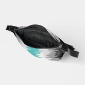 Boho Funky Wavy Abstrakt Libramasculine Prilag Bauchtasche (Offen)