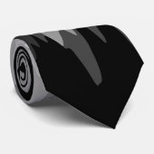 Boho Funky Wavy Abstrakt Libramasculine Prilag Krawatte (Gerollt)