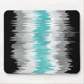 Boho Funky Wavy Abstrakt Libramasculine Prilag Mousepad (Vorne)