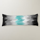 Boho Funky Wavy Abstrakt Libramasculine Prilag Seitenschläferkissen (Vorderseite)