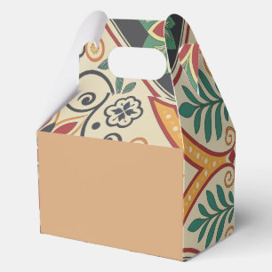 Boho Garden Fevor Box - farbenfroh blumengeschmück Geschenkschachtel