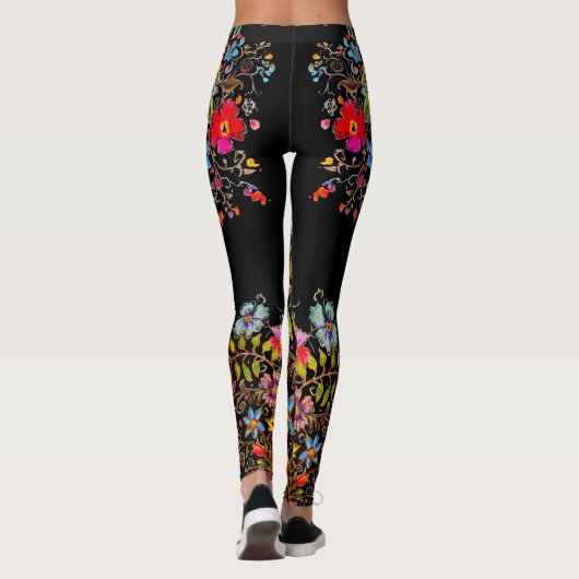Boho Garden Leggings (Rückseite)