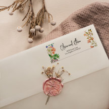 Boho Garden - Rücksendeadresse für Wildblume