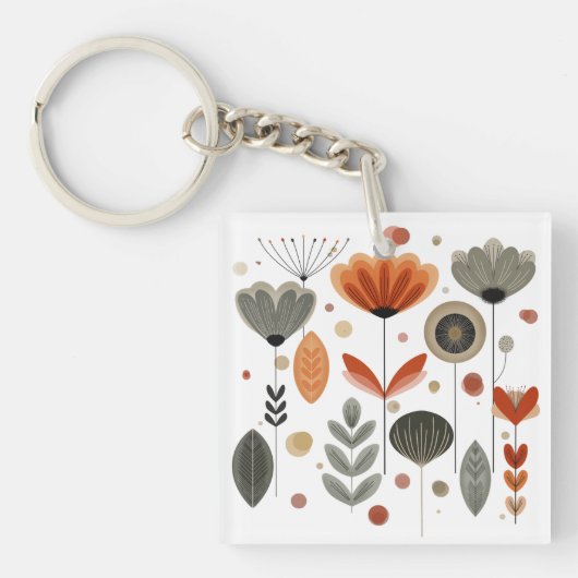 Boho Garden Schlüsselanhänger (Vorderseite)