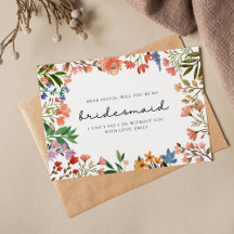 Boho Garden von Wildblume Bridesmaid Vorschlag